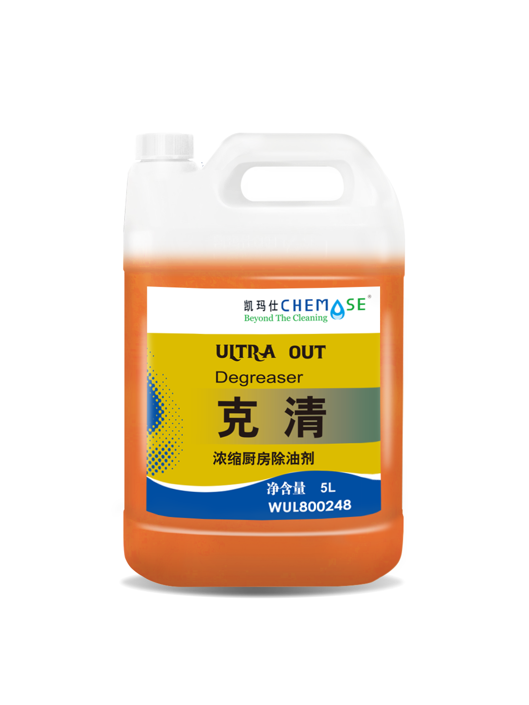 克清浓缩厨房除油剂产品资料图